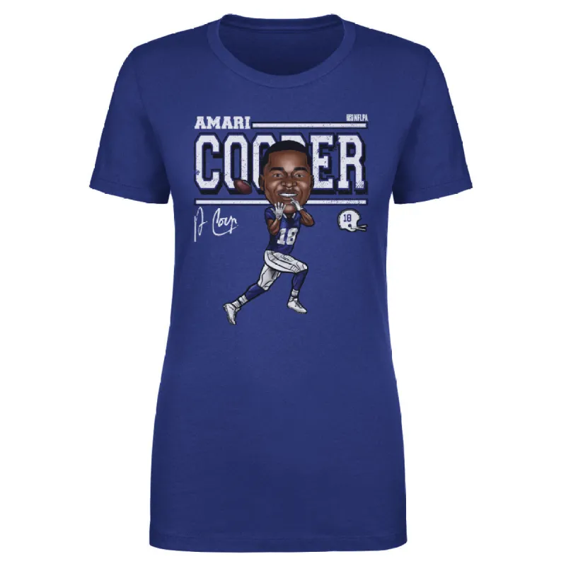 Amari Cooper Buffalo Cartoon WHT sold by 500 Level