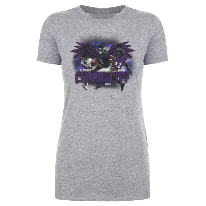 Baltimore Football Charm City Trio WHT sold by 500 Level