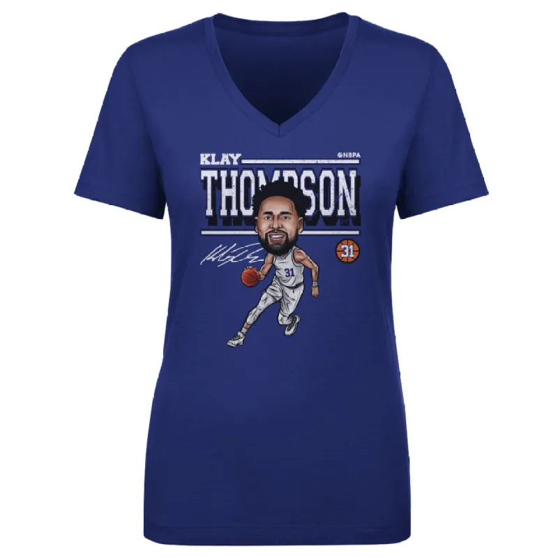 Klay Thompson Dallas Cartoon WHT sold by 500 Level