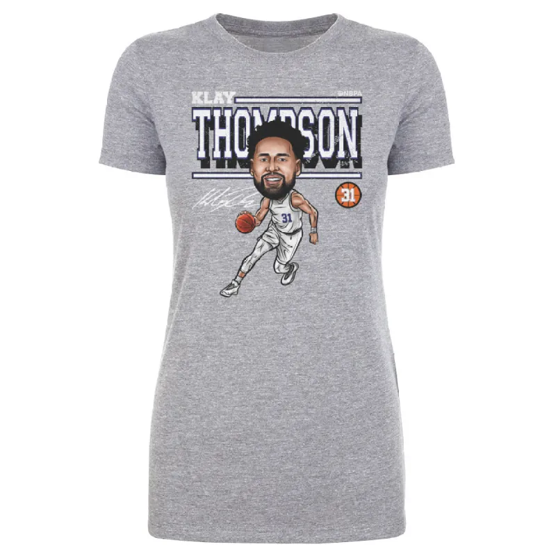 Klay Thompson Dallas Cartoon WHT sold by 500 Level