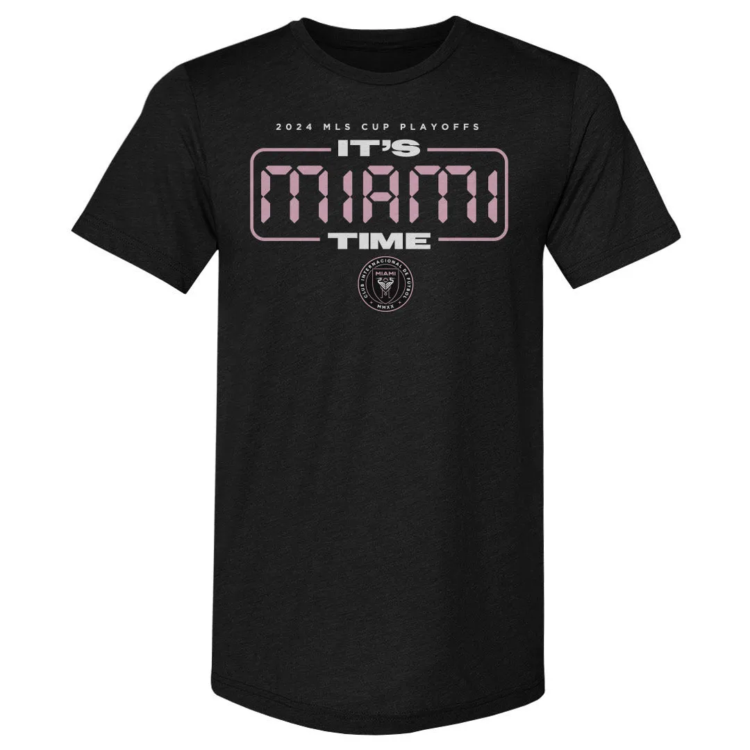 Inter Miami CF It's Miami Time 2024 Playoffs WHT sold by 500 Level