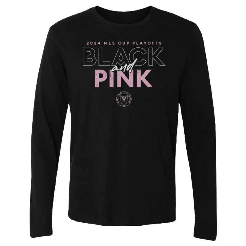 Inter Miami CF Black And Pink 2024 Playoffs WHT sold by 500 Level