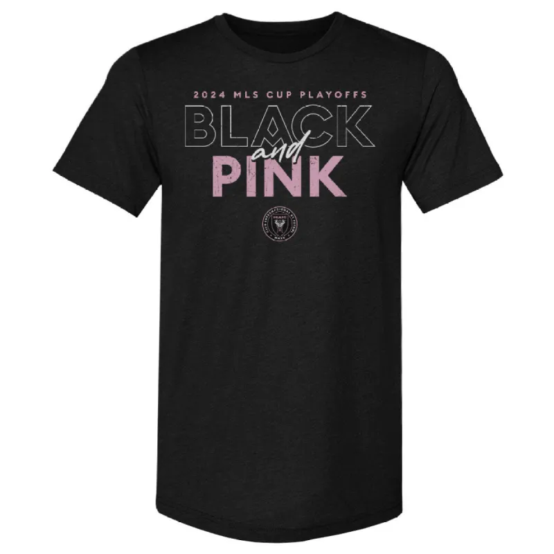 Inter Miami CF Black And Pink 2024 Playoffs WHT sold by 500 Level