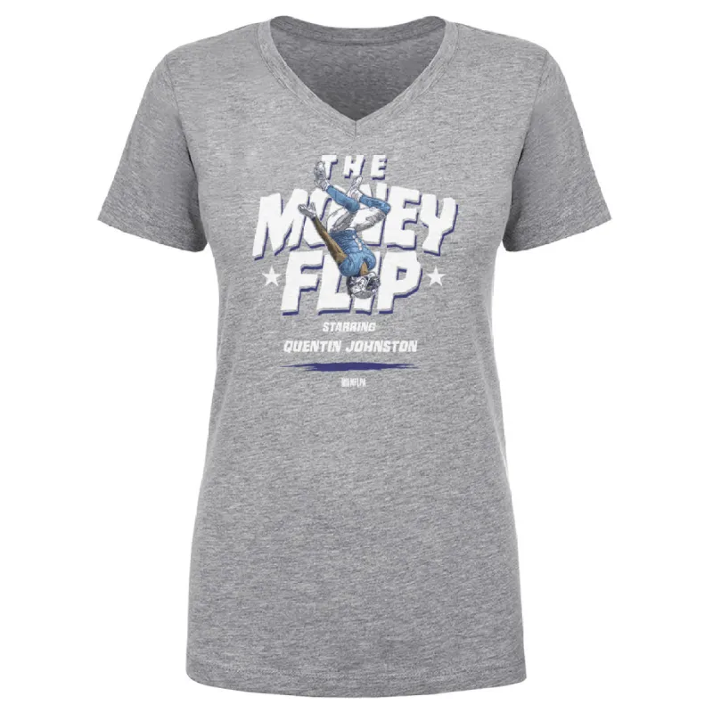 Quentin Johnston Los Angeles C Flip WHT sold by 500 Level