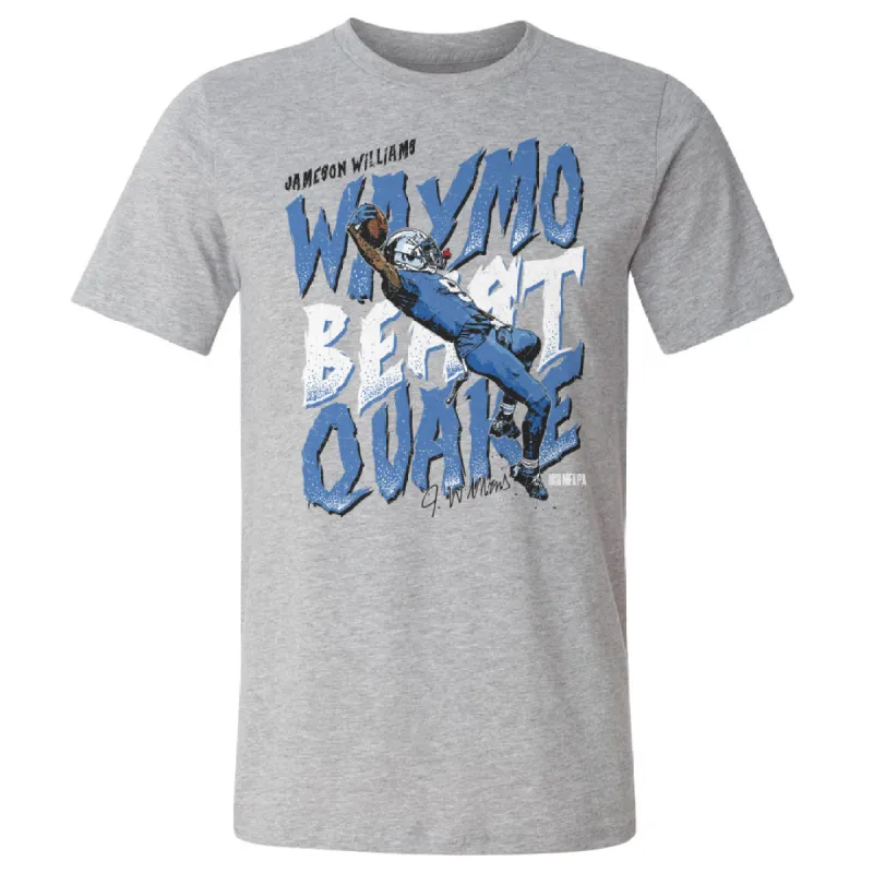 Jameson Williams Detroit Waymo Beast Quake WHT sold by 500 Level