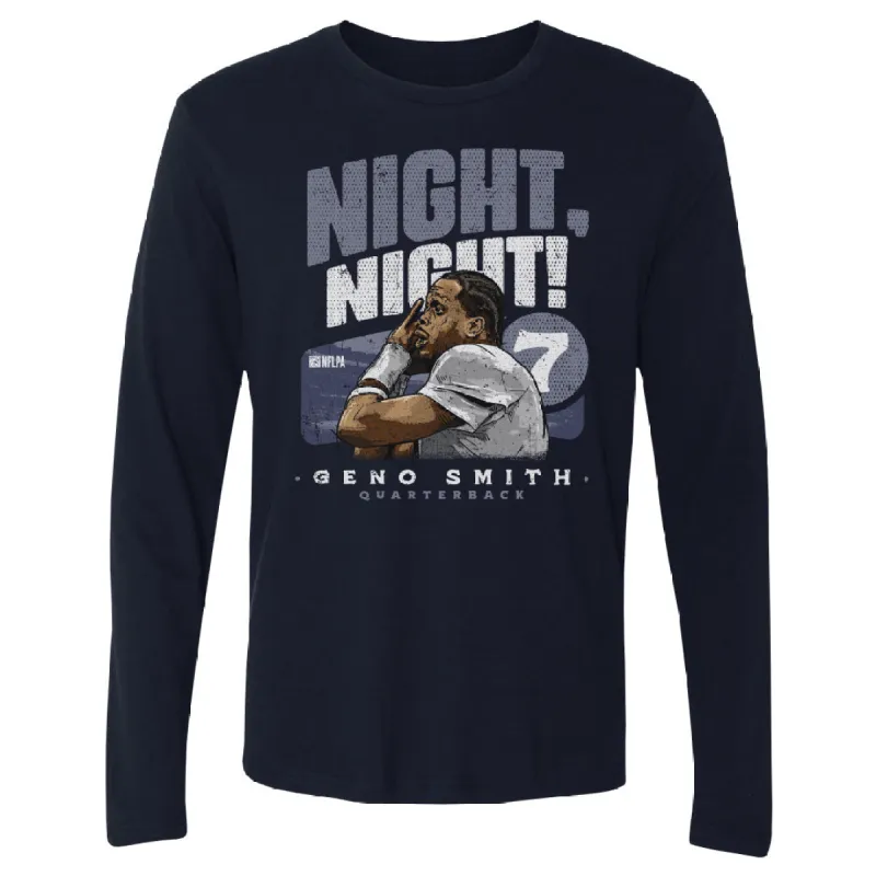 Geno Smith Seattle Night Night WHT sold by 500 Level