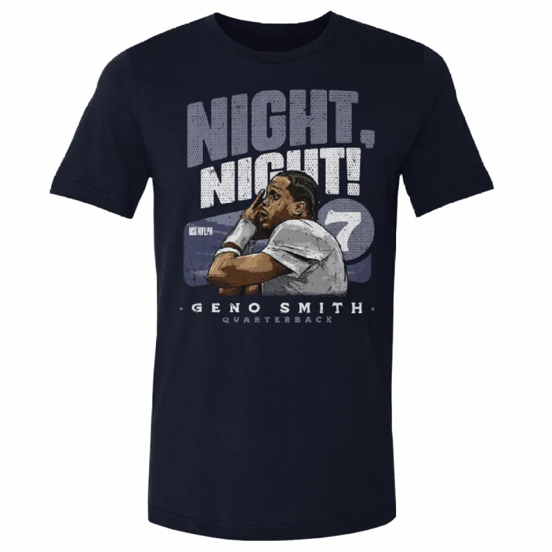 Geno Smith Seattle Night Night WHT sold by 500 Level