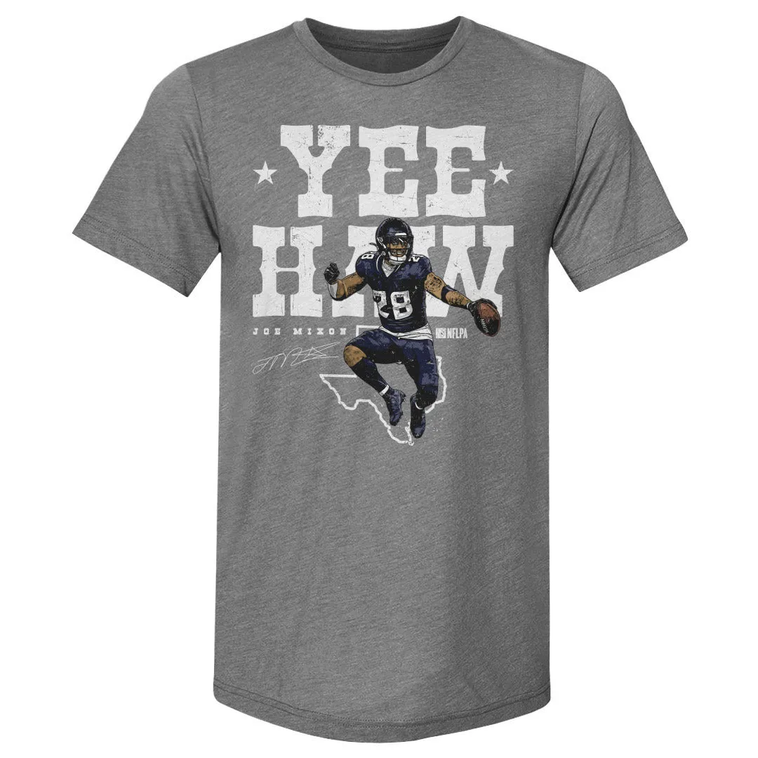 Joe Mixon Houston Cowboy Horseback Celly WHT sold by 500 Level