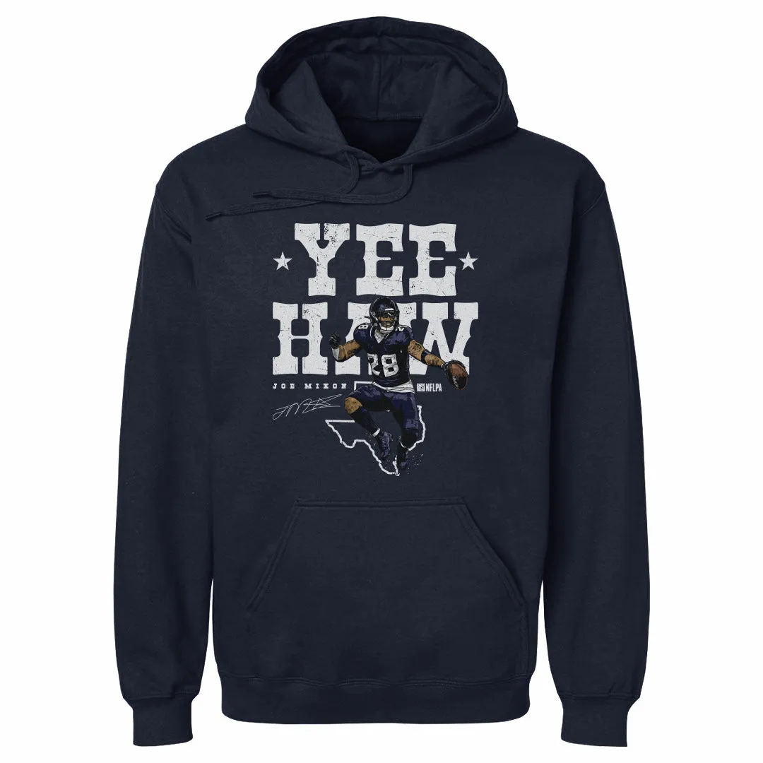 Joe Mixon Houston Cowboy Horseback Celly WHT sold by 500 Level