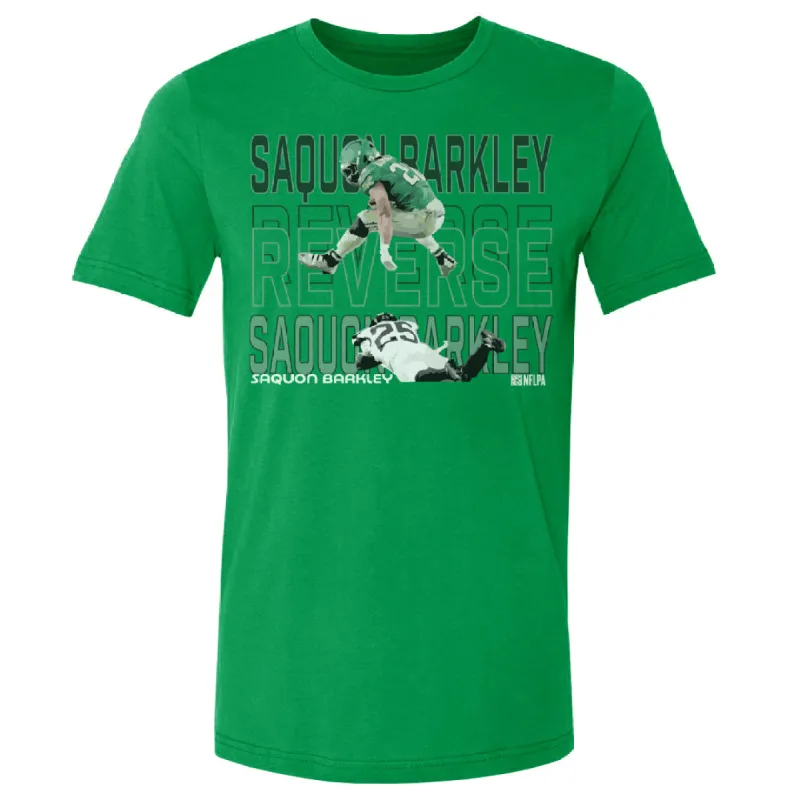 Saquon Barkley Philadelphia Hurdle WHT sold by 500 Level