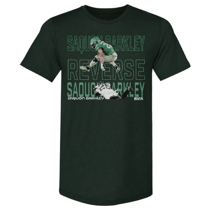 Saquon Barkley Philadelphia Hurdle WHT sold by 500 Level