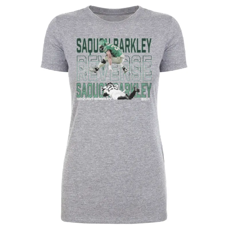 Saquon Barkley Philadelphia Hurdle WHT sold by 500 Level