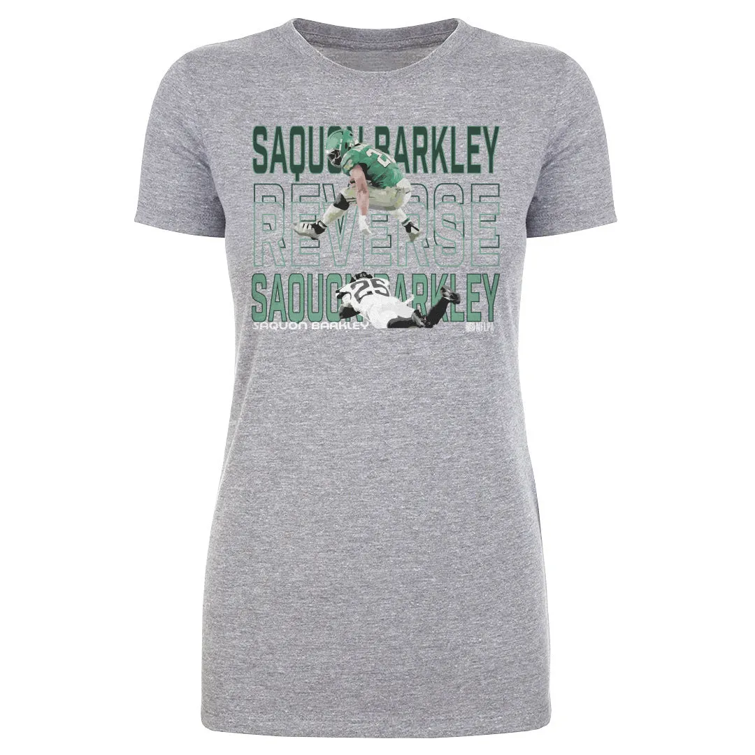 Saquon Barkley Philadelphia Hurdle WHT sold by 500 Level