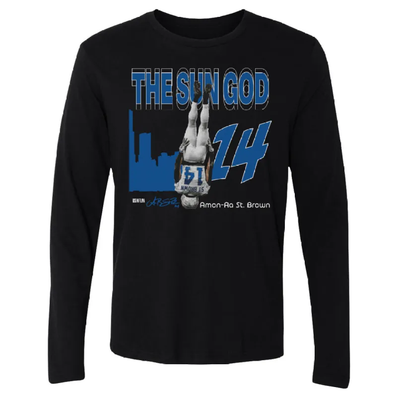 Amon-Ra St. Brown Detroit City Headstand WHT sold by 500 Level