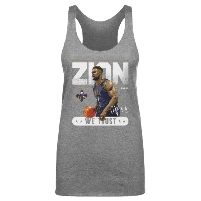 Zion Williamson New Orleans Pelicans Trust WHT sold by 500 Level