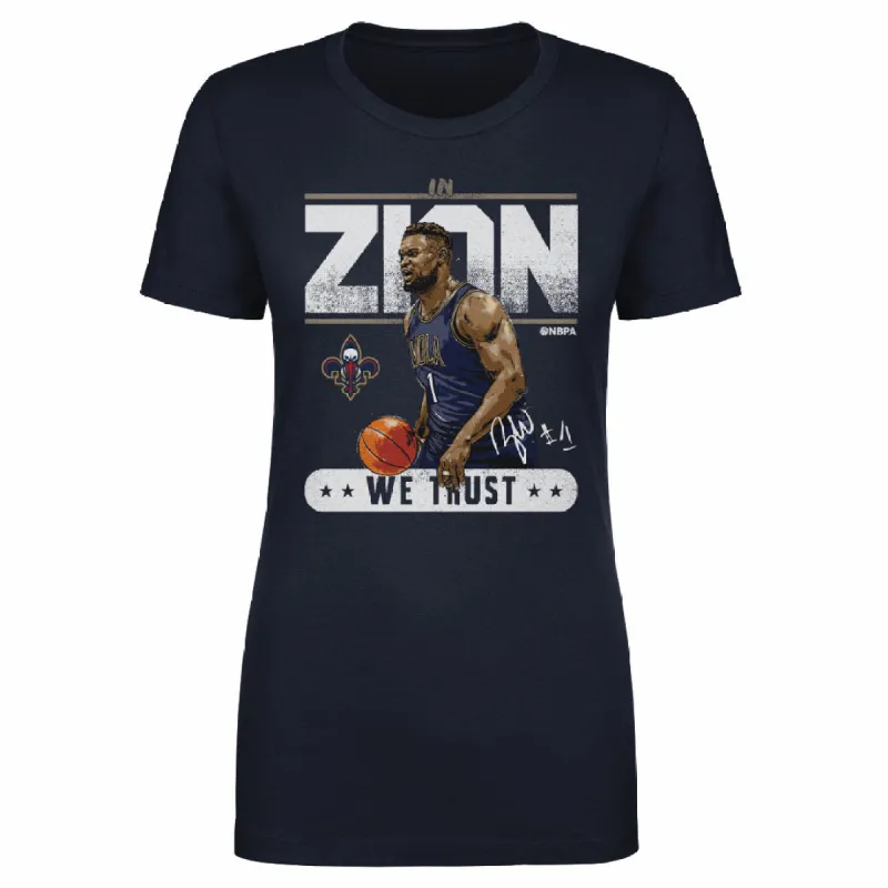 Zion Williamson New Orleans Pelicans Trust WHT sold by 500 Level