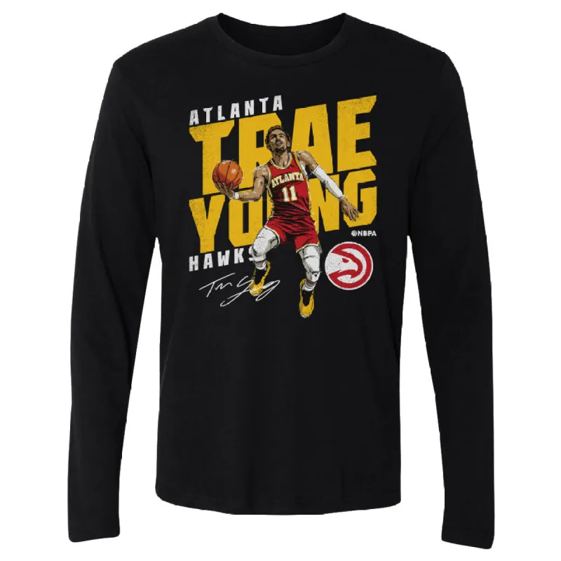Trae Young Atlanta Hawks Slant WHT sold by 500 Level