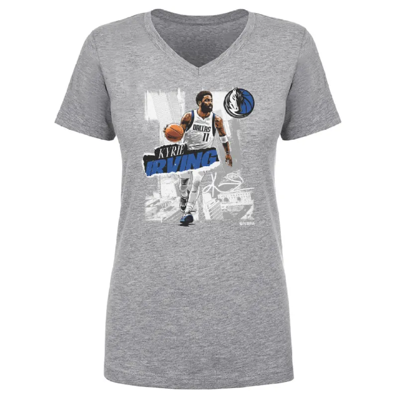 Kyrie Irving Dallas Mavericks Rough WHT sold by 500 Level
