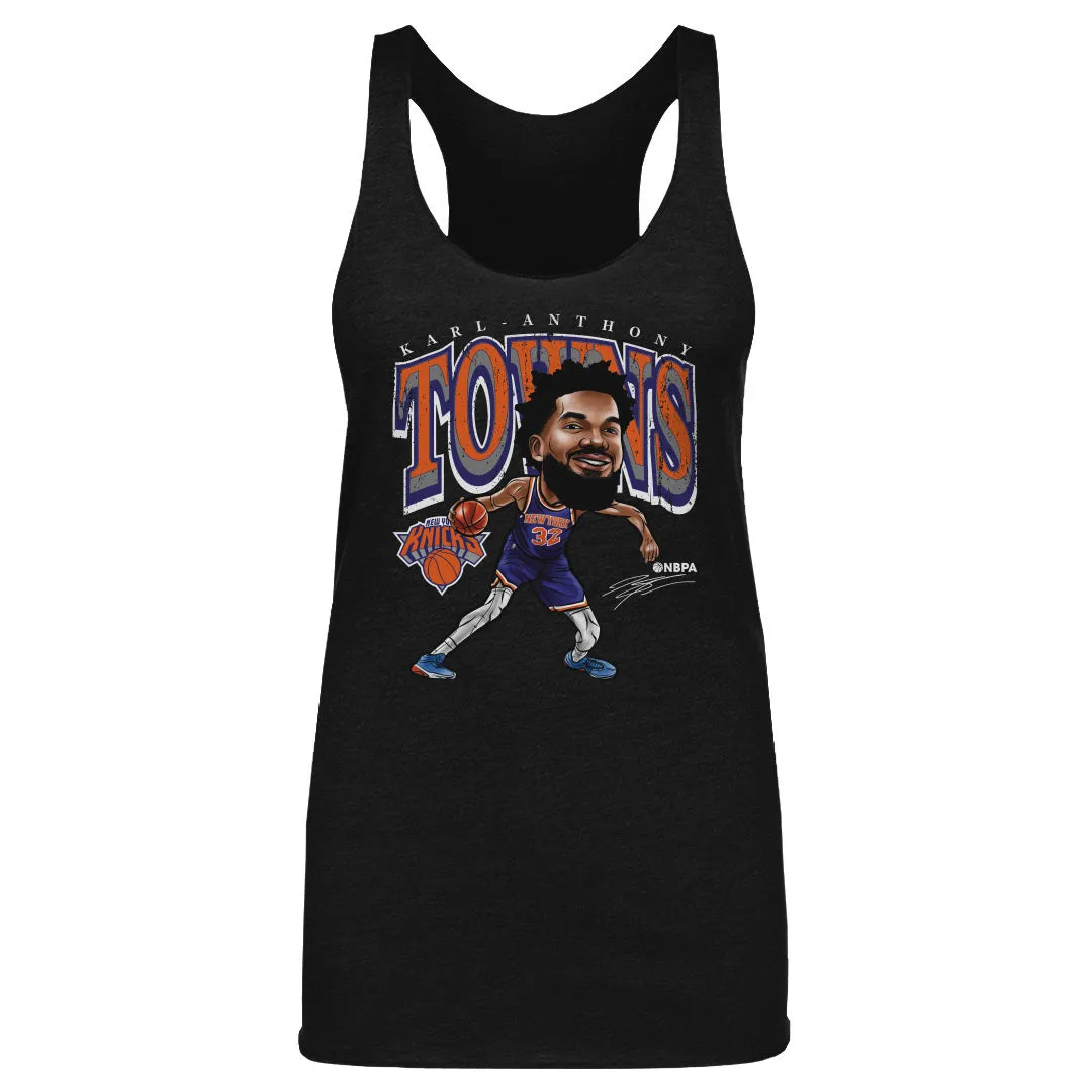 Karl-Anthony Towns New York Knicks Cartoon WHT sold by 500 Level product image thumbnail 3