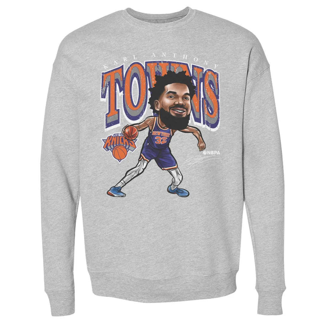 Karl-Anthony Towns New York Knicks Cartoon WHT sold by 500 Level product image thumbnail 2