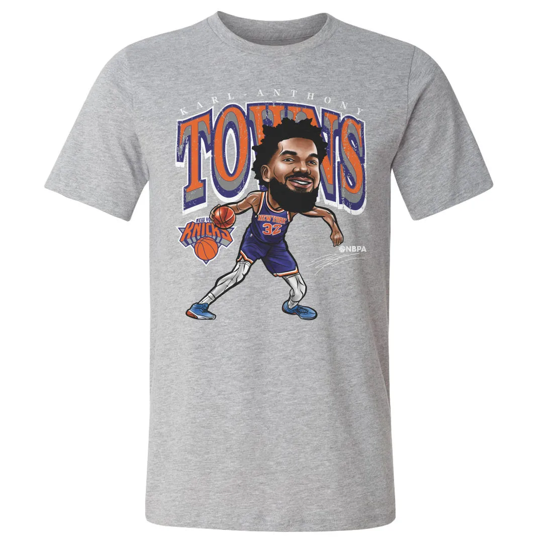 Karl-Anthony Towns New York Knicks Cartoon WHT sold by 500 Level product image thumbnail 2