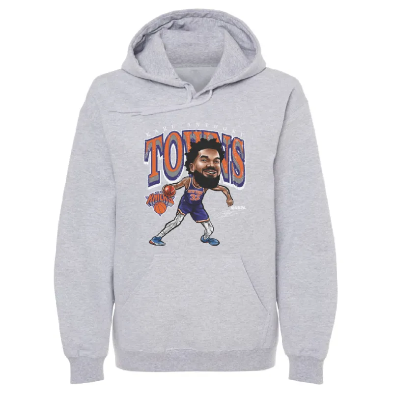 Karl-Anthony Towns New York Knicks Cartoon WHT sold by 500 Level
