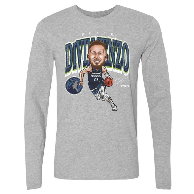 Donte DiVincenzo Minnesota Timberwolves Cartoon NBA WHT sold by 500 Level