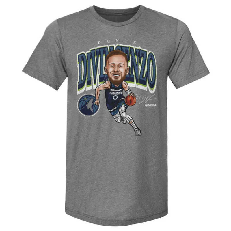 Donte DiVincenzo Minnesota Timberwolves Cartoon NBA WHT sold by 500 Level
