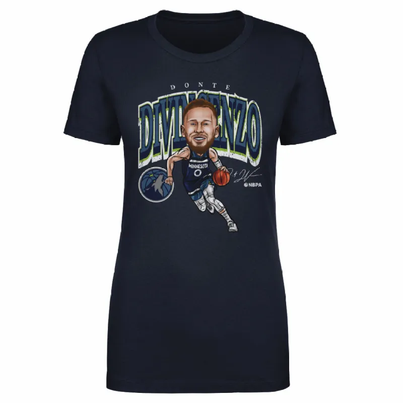 Donte DiVincenzo Minnesota Timberwolves Cartoon NBA WHT sold by 500 Level