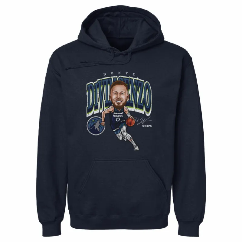 Donte DiVincenzo Minnesota Timberwolves Cartoon NBA WHT sold by 500 Level