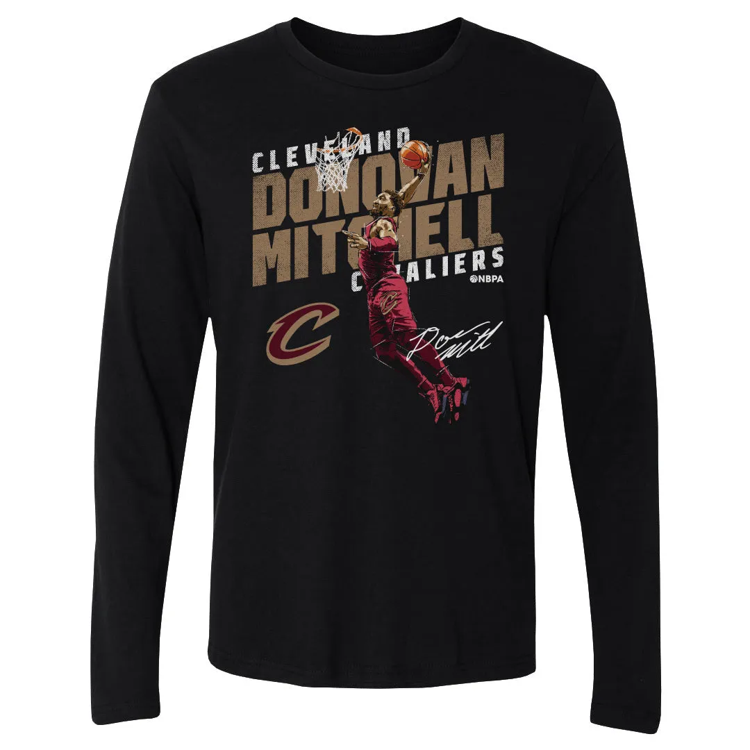 Donovan Mitchell Cleveland Cavaliers Slant WHT sold by 500 Level