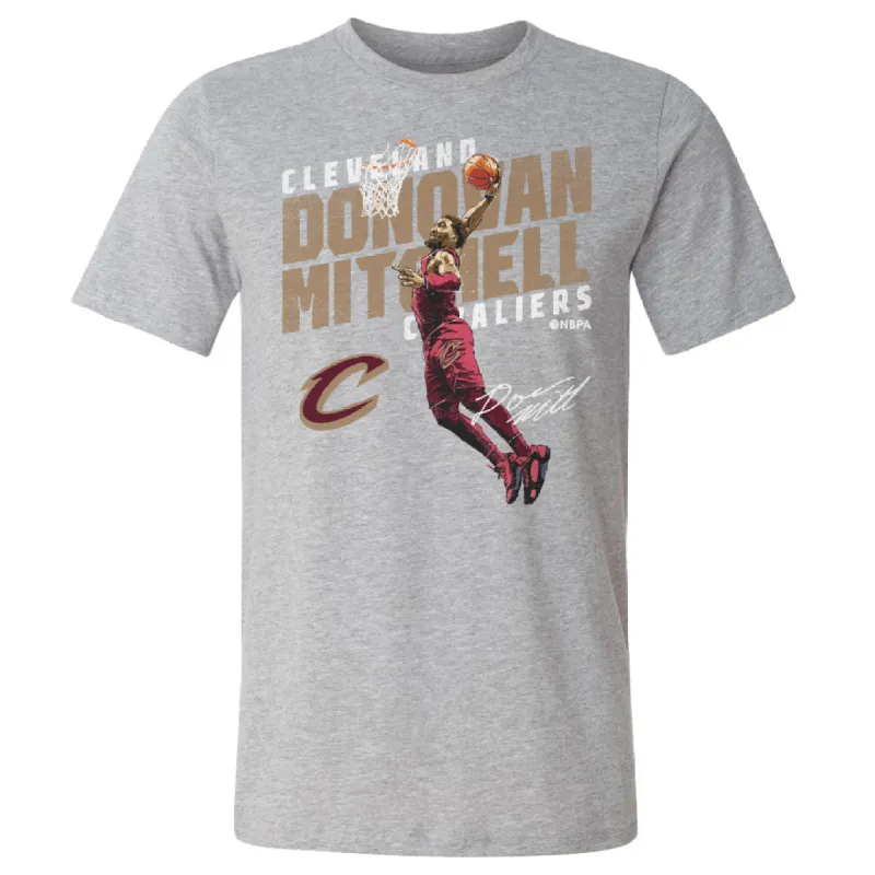 Donovan Mitchell Cleveland Cavaliers Slant WHT sold by 500 Level