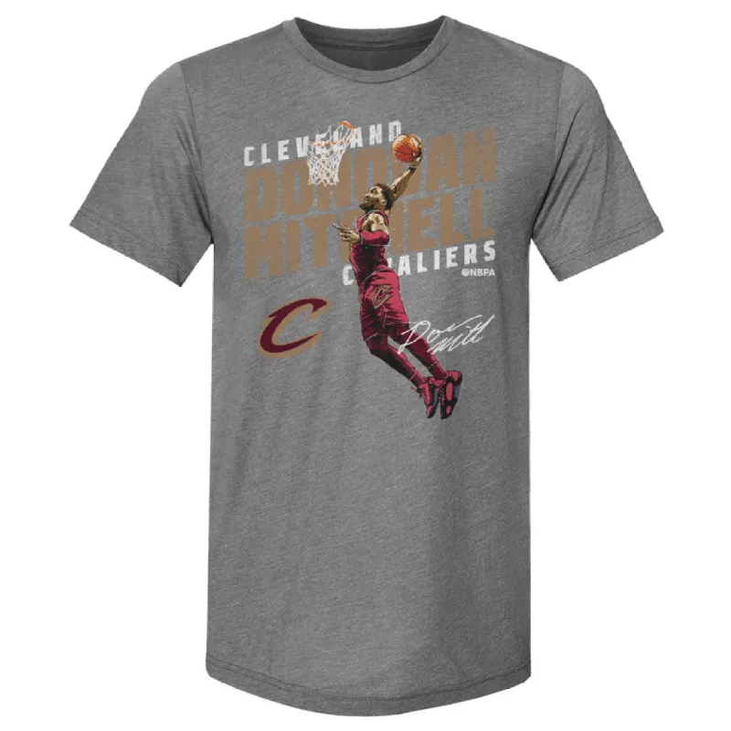 Donovan Mitchell Cleveland Cavaliers Slant WHT sold by 500 Level