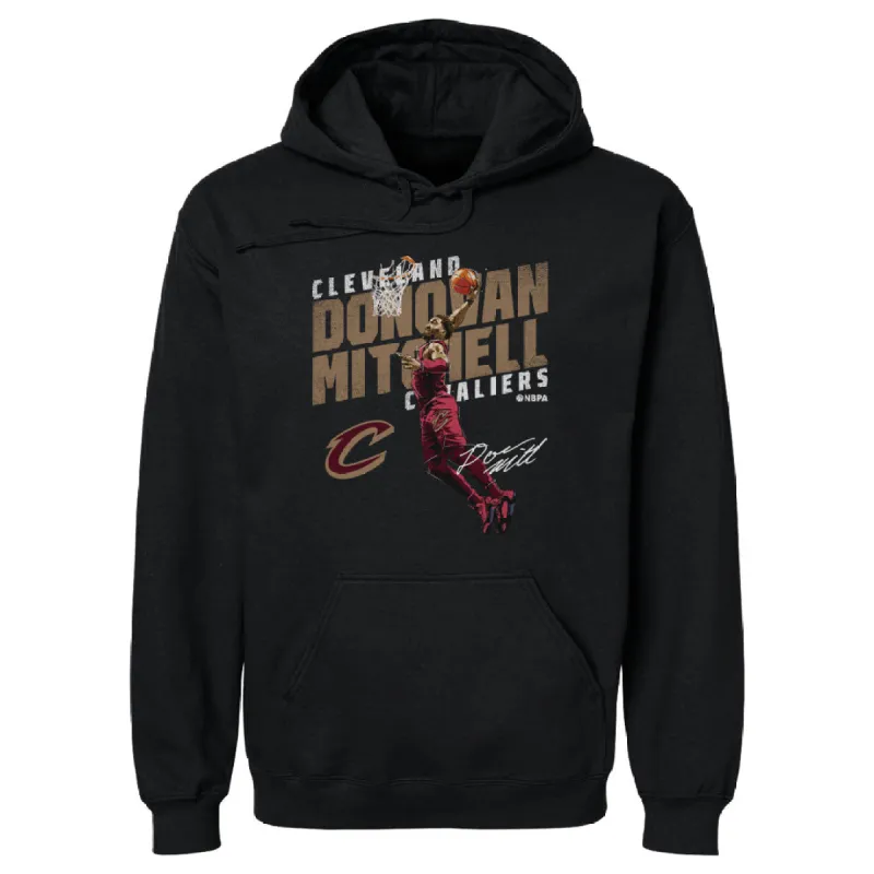 Donovan Mitchell Cleveland Cavaliers Slant WHT sold by 500 Level
