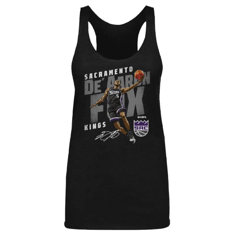 De'Aaron Fox Sacramento Kings Slant WHT sold by 500 Level
