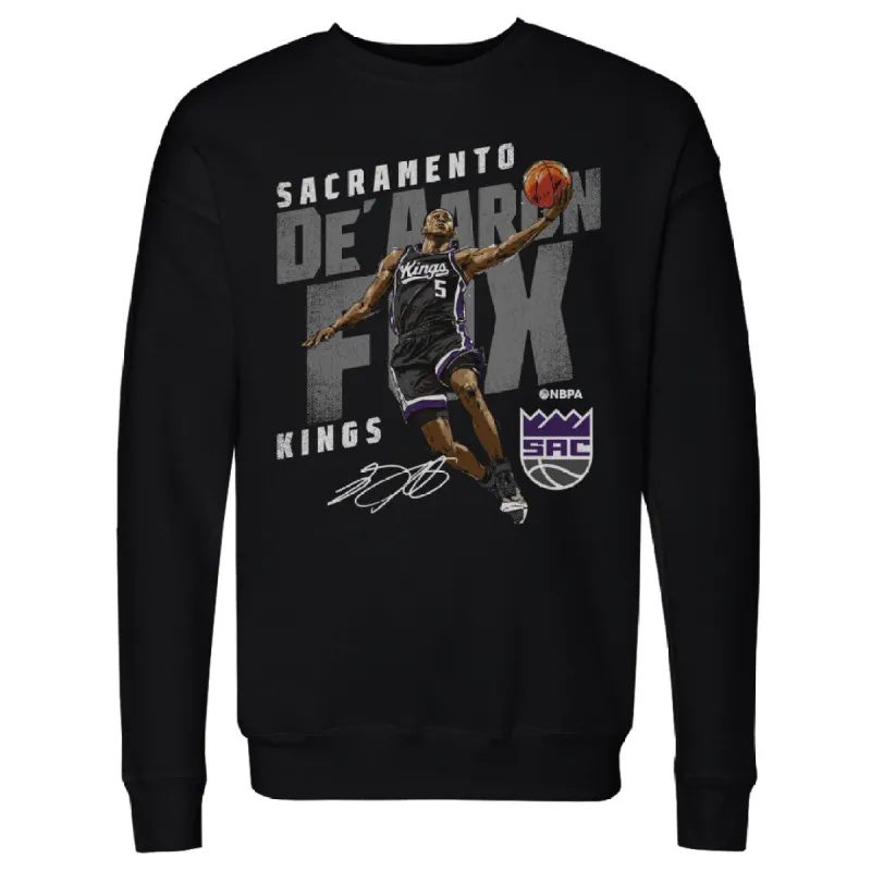 De'Aaron Fox Sacramento Kings Slant WHT sold by 500 Level