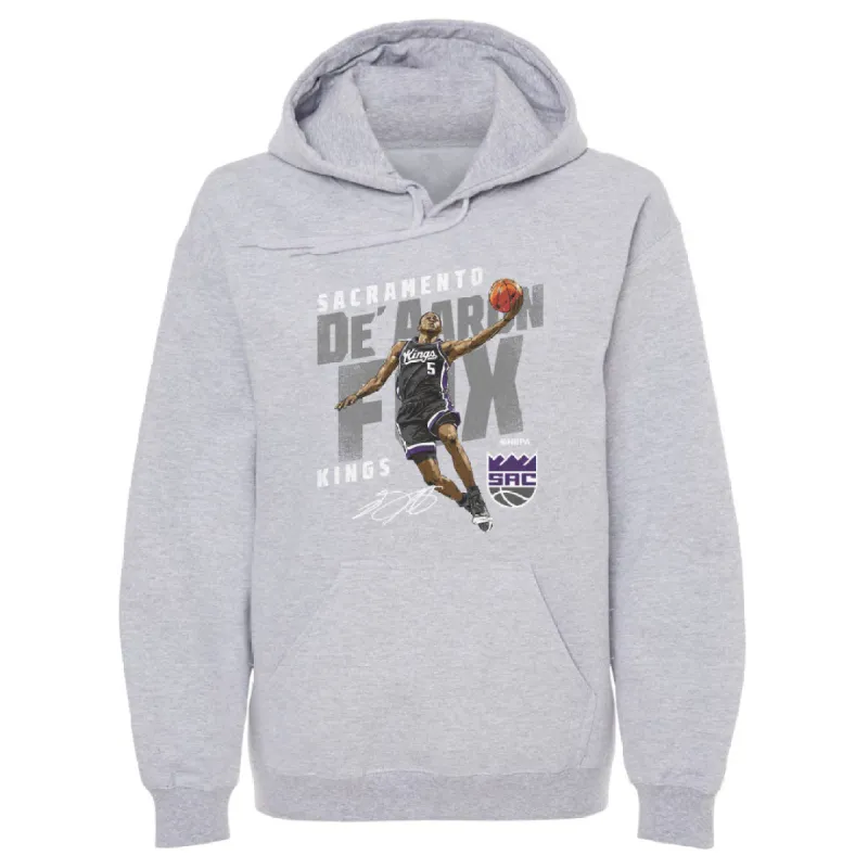 De'Aaron Fox Sacramento Kings Slant WHT sold by 500 Level