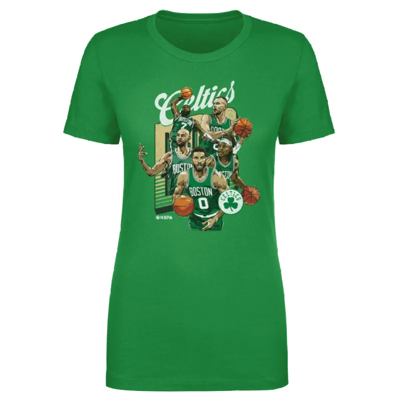 Boston Celtics Starting 5 WHT sold by 500 Level
