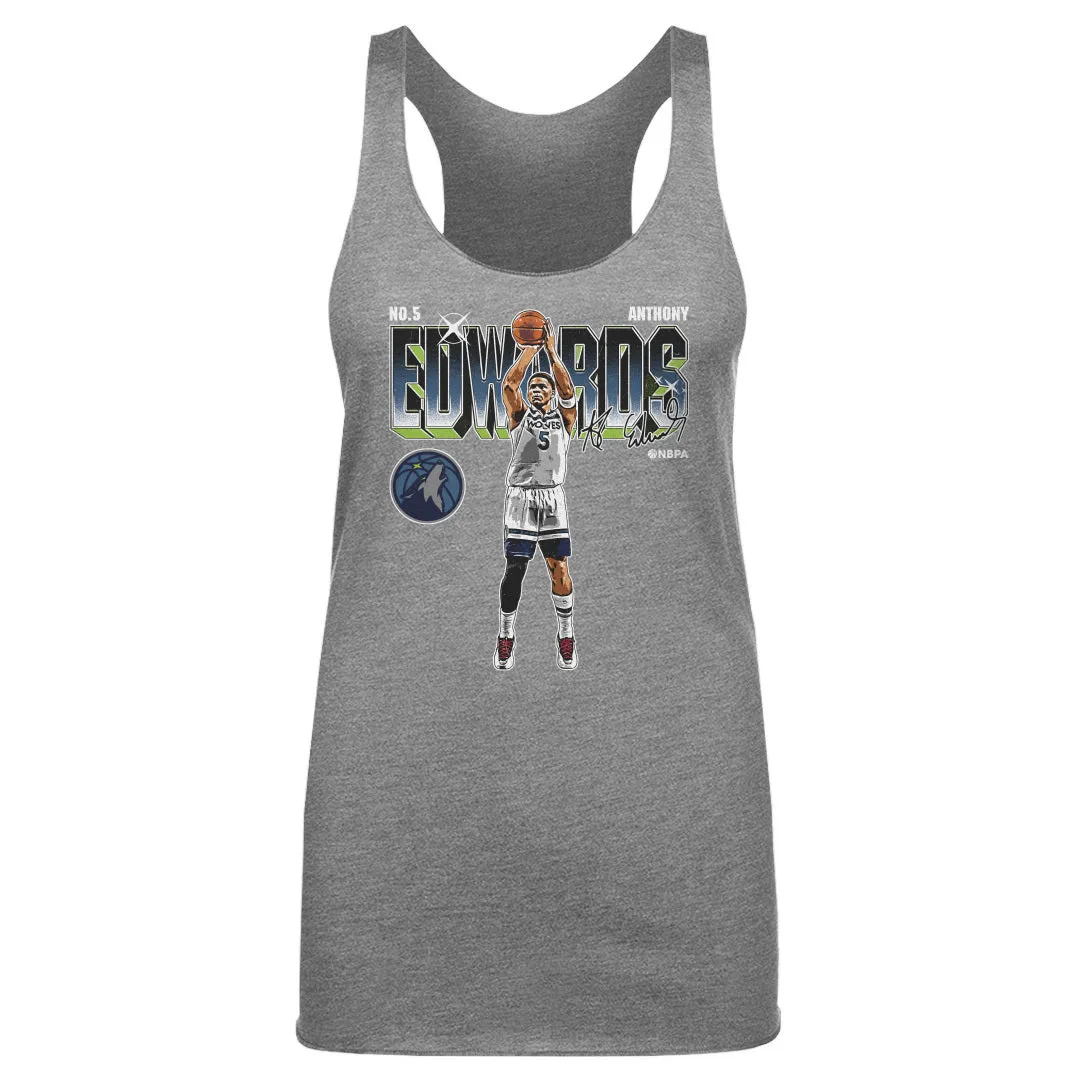 Anthony Edwards Minnesota Timberwolves Futuristic WHT sold by 500 Level