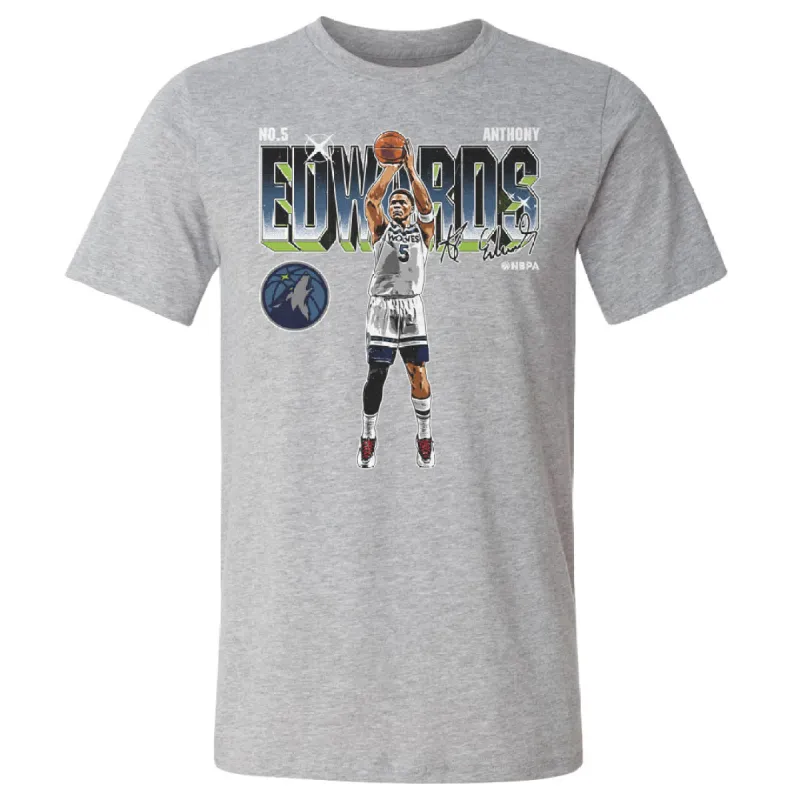 Anthony Edwards Minnesota Timberwolves Futuristic WHT sold by 500 Level