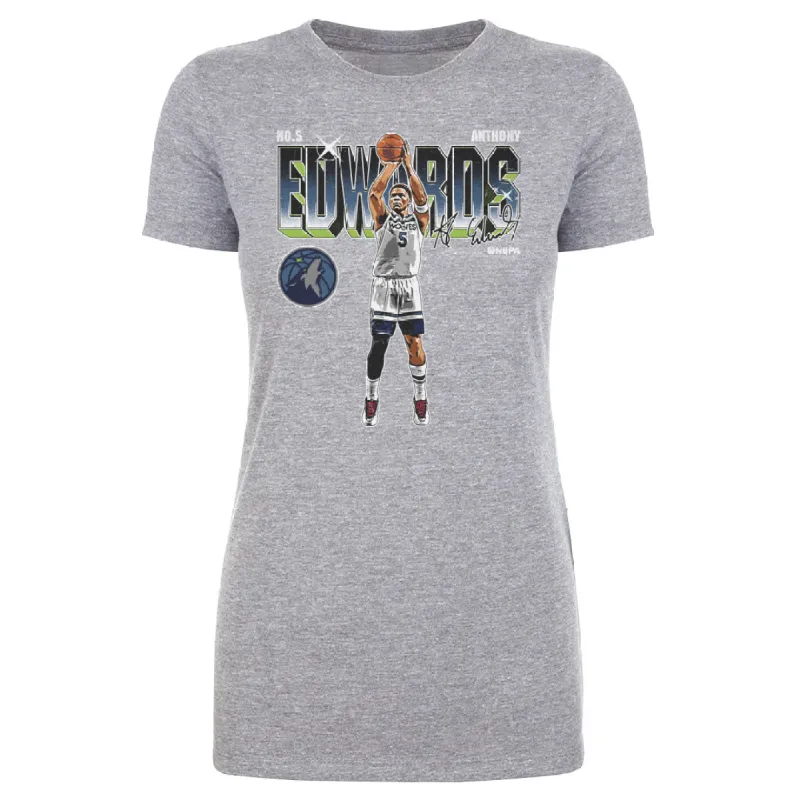 Anthony Edwards Minnesota Timberwolves Futuristic WHT sold by 500 Level