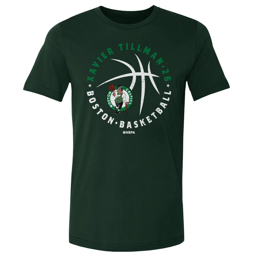 Xavier Tillman Boston Celtics Player Ball WHT sold by 500 Level product image thumbnail 3