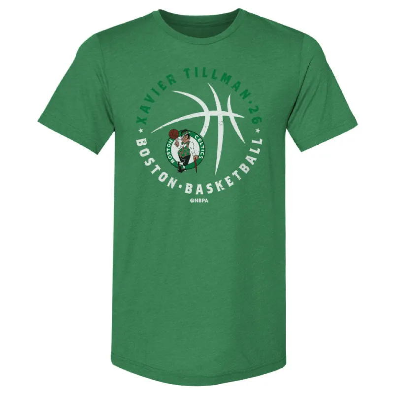 Xavier Tillman Boston Celtics Player Ball WHT sold by 500 Level