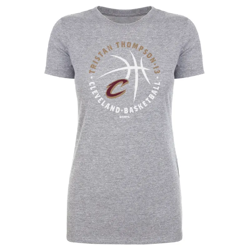Tristan Thompson Cleveland Cavaliers Player Ball WHT sold by 500 Level