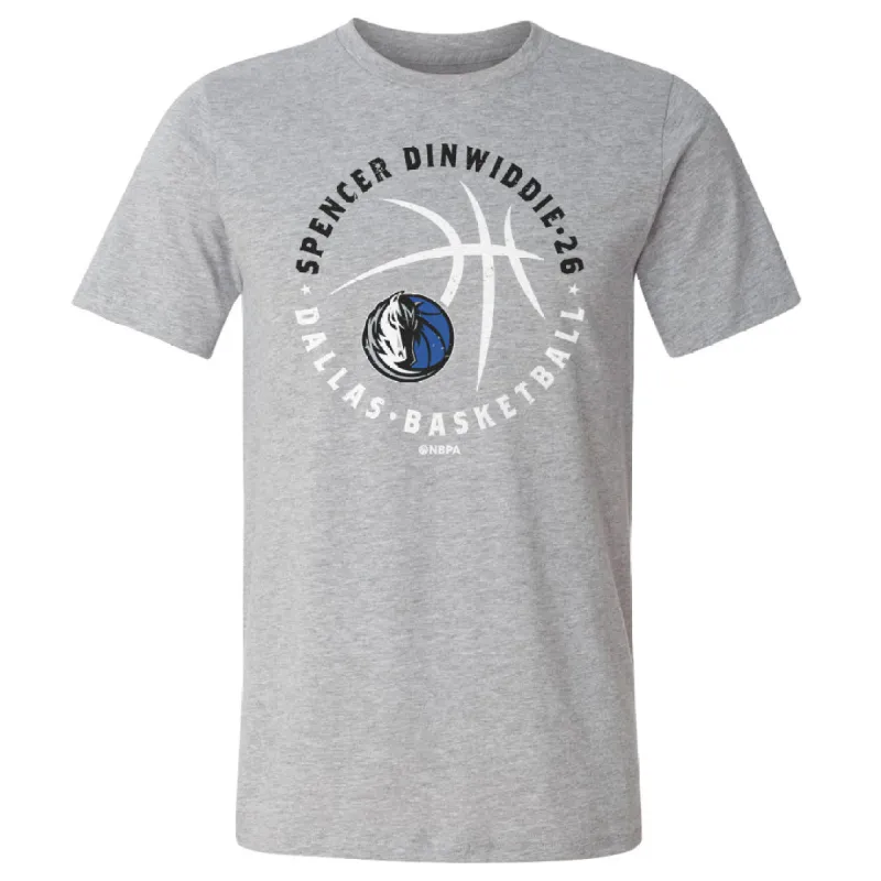 Spencer Dinwiddie Dallas Mavericks Player Ball WHT sold by 500 Level