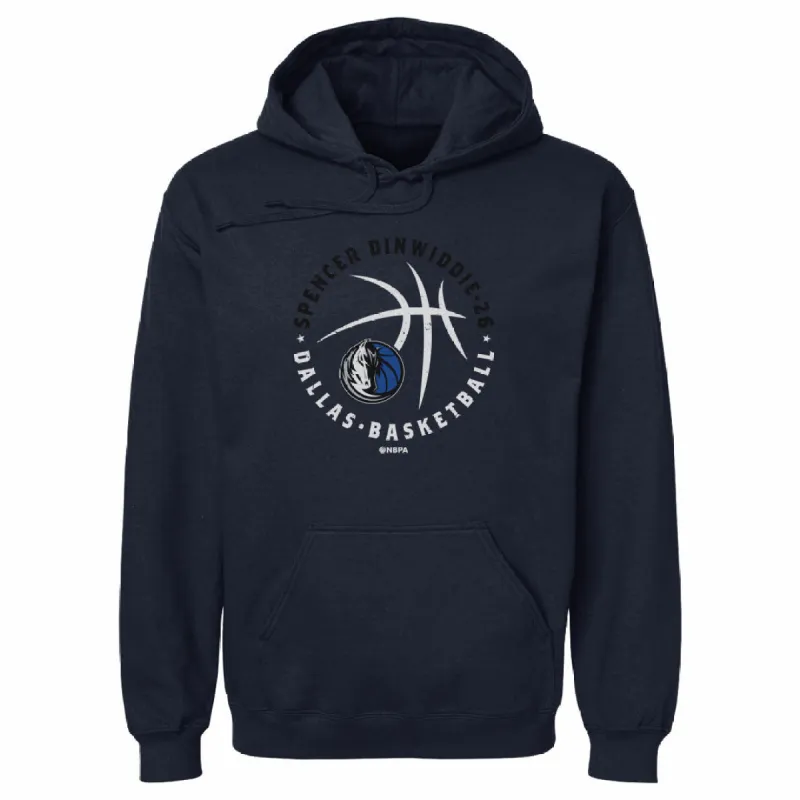 Spencer Dinwiddie Dallas Mavericks Player Ball WHT sold by 500 Level