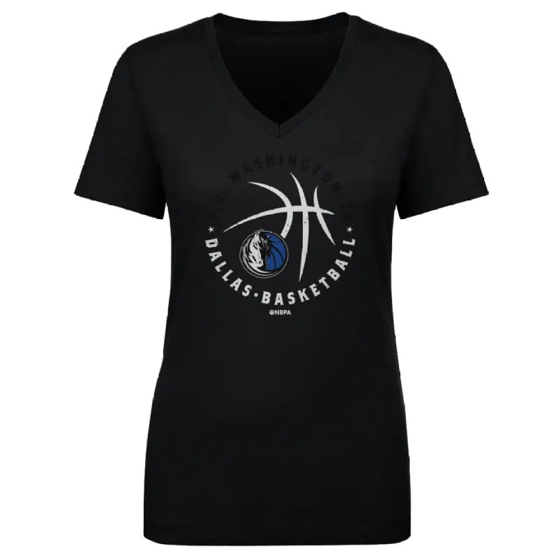 P.J. Washington Dallas Mavericks Player Ball WHT sold by 500 Level
