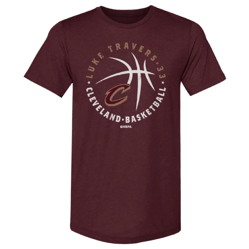 Luke Travers Cleveland Cavaliers Player Ball WHT sold by 500 Level