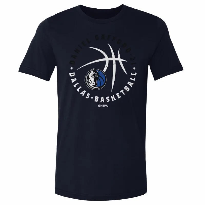 Daniel Gafford Dallas Mavericks Player Ball WHT sold by 500 Level