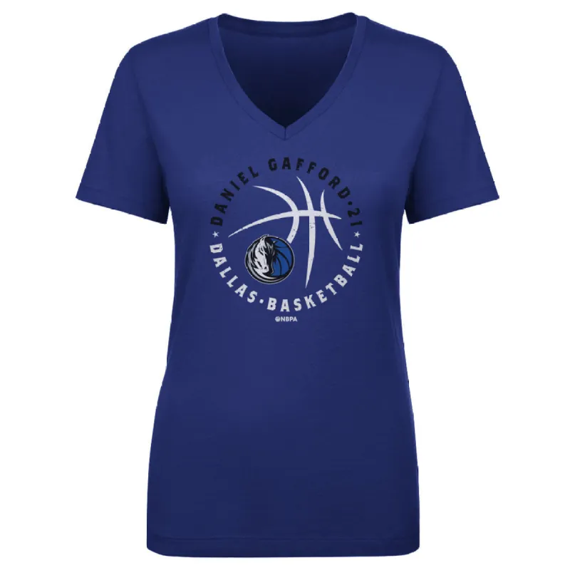 Daniel Gafford Dallas Mavericks Player Ball WHT sold by 500 Level